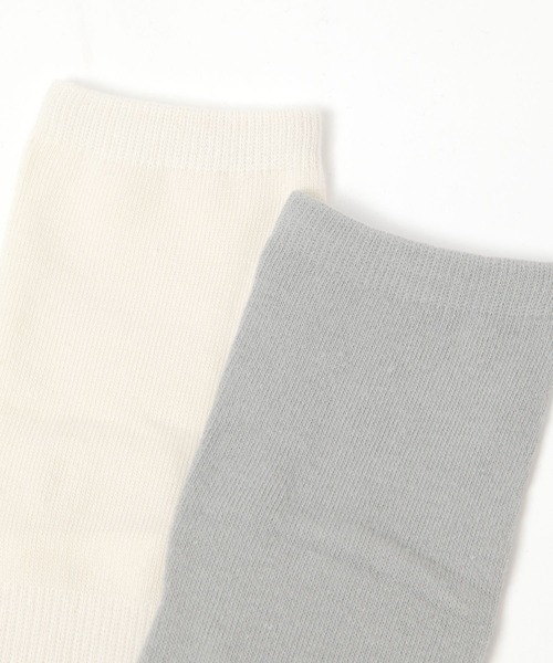 GLOBAL WORK(グローバルワーク)の「足袋クルーソックス/644640(ソックス/靴下・レディース・ブラック/オフホワイト/グレー・FREE)」の7枚目の写真