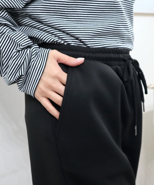 CECIL McBEE(セシルマクビー)の「レース切替スウェットパンツ(スウェットパンツ・レディース・ブラック/グレー・MEDIUM/LARGE)」の15枚目の写真