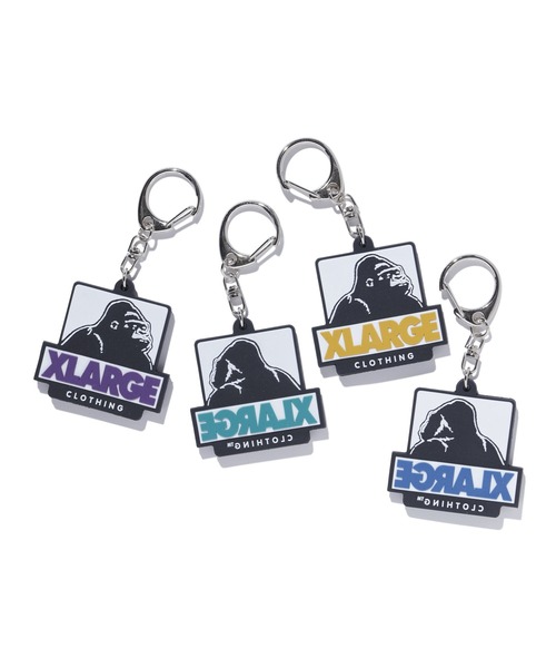 XLARGE（エクストララージ）の「OG BOX KEYCHAIN（キーホルダー・メンズ・パープル/ブルー/イエロー・ONE SIZE）」の4枚目の写真
