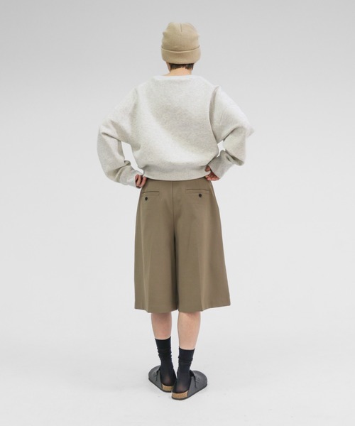 lit（リット）の「Cropped Sweat Pullover（スウェット・レディース・ダークグレー/ライトグレー・FREE）」の16枚目の写真