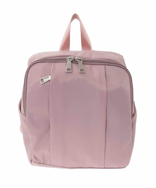 MK MICHEL KLEIN（エムケーミッシェルクラン）の「[撥水]フロントタックデザインミニリュック（バックパック/リュック・レディース・ブルー/ピンク/ブラック・00）」の5枚目の写真
