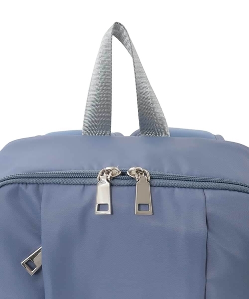 MK MICHEL KLEIN（エムケーミッシェルクラン）の「[撥水]フロントタックデザインミニリュック（バックパック/リュック・レディース・ブルー/ピンク/ブラック・00）」の13枚目の写真