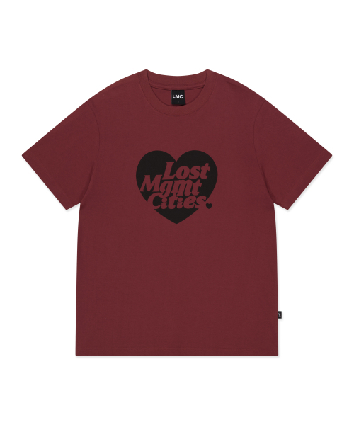 LMCの「HEART LOGO TEE brick(Tシャツ/カットソー・メンズ・その他・MEDIUM/LARGE/SMALL/X-LARGE)」の1枚目の写真