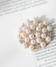Apparat+（アパラートプラス）の「パールモチーフブローチ【3TYPE】（ブローチ/コサージュ）」