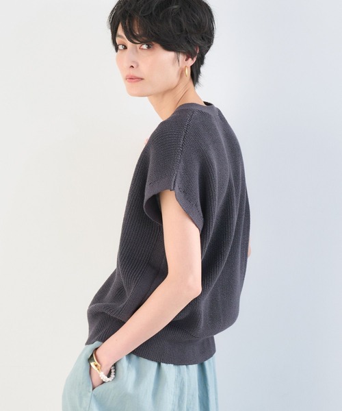 BARNYARDSTORM(バンヤードストーム)の「BARNYARDSTORM / ギマ金ボタンベスト(ベスト・レディース・オフホワイト/ベージュ/チャコールグレー・FREE)」の22枚目の写真