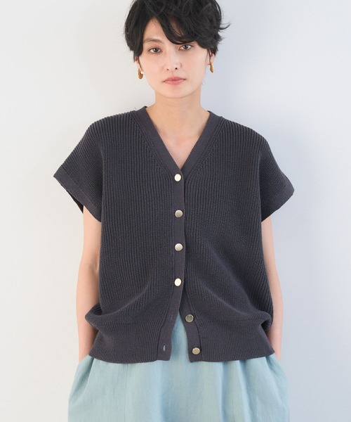 BARNYARDSTORM(バンヤードストーム)の「BARNYARDSTORM / ギマ金ボタンベスト(ベスト・レディース・オフホワイト/ベージュ/チャコールグレー・FREE)」の21枚目の写真