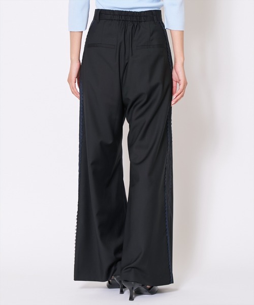 AND COUTURE(アンドクチュール)の「サイドレースラインパンツ(その他パンツ・レディース・チャコールグレー/ブラック・MEDIUM/SMALL)」の6枚目の写真