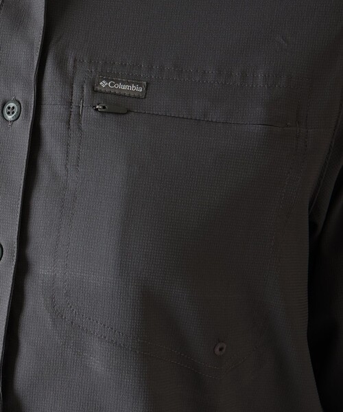 Columbia(コロンビア)の「UVカット Columbia/ シルバーリッジユーティリティII ロングスリーブ シャツ /コロンビア(シャツ/ブラウス・レディース・ブラウン/ホワイト/グリーン/ブラック・L/M/XL/S)」の6枚目の写真
