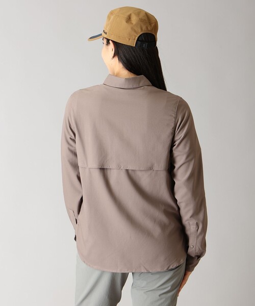 Columbia(コロンビア)の「UVカット Columbia/ シルバーリッジユーティリティII ロングスリーブ シャツ /コロンビア(シャツ/ブラウス・レディース・ブラウン/ホワイト/グリーン/ブラック・L/M/XL/S)」の9枚目の写真
