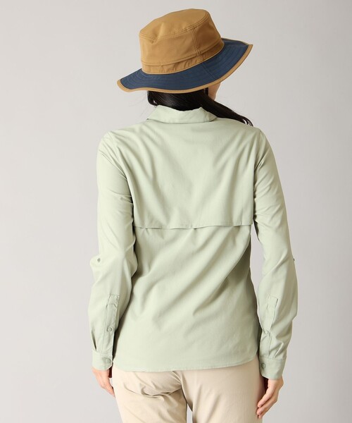 Columbia(コロンビア)の「UVカット Columbia/ シルバーリッジユーティリティII ロングスリーブ シャツ /コロンビア(シャツ/ブラウス・レディース・ブラウン/ホワイト/グリーン/ブラック・L/M/XL/S)」の11枚目の写真