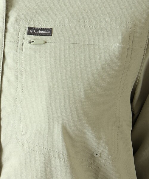 Columbia(コロンビア)の「UVカット Columbia/ シルバーリッジユーティリティII ロングスリーブ シャツ /コロンビア(シャツ/ブラウス・レディース・ブラウン/ホワイト/グリーン/ブラック・L/M/XL/S)」の12枚目の写真