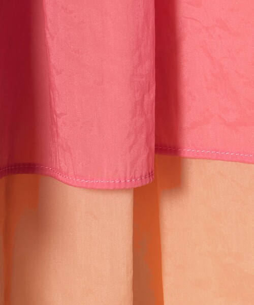 UNITED ARROWS（ユナイテッドアローズ）の「シアー バイカラー スカート ‐ウォッシャブル‐（スカート・レディース・ピンク/コバルトブルー/ネイビー・38/36）」の15枚目の写真