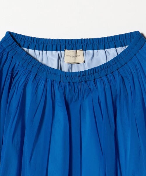 UNITED ARROWS（ユナイテッドアローズ）の「シアー バイカラー スカート ‐ウォッシャブル‐（スカート・レディース・ピンク/コバルトブルー/ネイビー・38/36）」の17枚目の写真