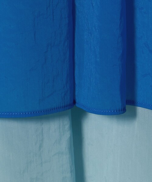 UNITED ARROWS（ユナイテッドアローズ）の「シアー バイカラー スカート ‐ウォッシャブル‐（スカート・レディース・ピンク/コバルトブルー/ネイビー・38/36）」の18枚目の写真