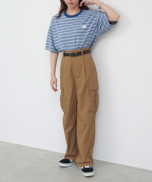 THE NORTH FACE(ザノースフェイス)の「【THE NORTH FACE】S/S FREE RUN BD CR(Tシャツ/カットソー・メンズ・ブラック/レッド/ブルー・XL/L/M)」の9枚目の写真