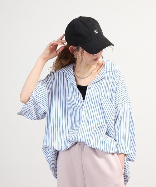 OMNES(オムネス)の「レーヨンアロハシャツ(シャツ/ブラウス・メンズ・ブラウン系その他/ブルー系その他・L)」の21枚目の写真