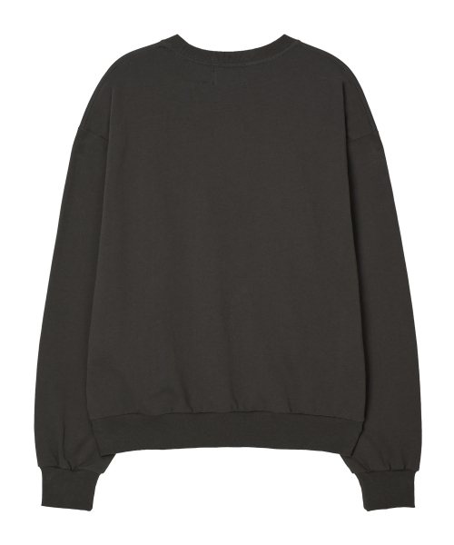 ERER（エルエル）の「Tiger Print Vintage Sweatshirt Charcoal（スウェット・レディース・チャコール・1/2）」の7枚目の写真
