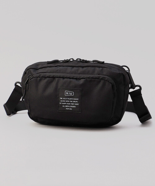 セール】KiU/キウ 300D FP MINI SHOULDER BAG フロントポケットミニ