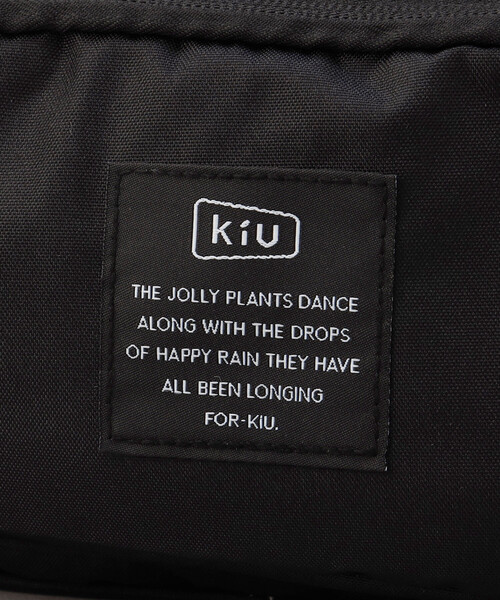 KiU(キウ)の「KiU/キウ 300D FP MINI SHOULDER BAG フロントポケットミニショルダーバッグ【K156】(ショルダーバッグ・メンズ・その他15/ナチュラル/ブラック/レオパード/カモフラージュ・ONE SIZE)」の10枚目の写真