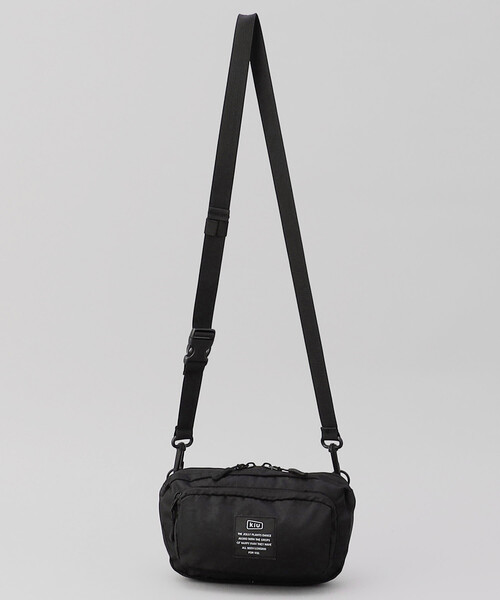 KiU(キウ)の「KiU/キウ 300D FP MINI SHOULDER BAG フロントポケットミニショルダーバッグ【K156】(ショルダーバッグ・メンズ・その他15/ナチュラル/ブラック/レオパード/カモフラージュ・ONE SIZE)」の12枚目の写真