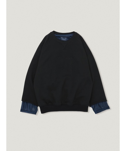 elephant TRIBAL fabrics(エレファントトライバルファブリックス)の「elephant TRIBAL fabrics Reversible Hockey Sweat(スウェット・メンズ・ブラック/グレー・FREE)」の2枚目の写真