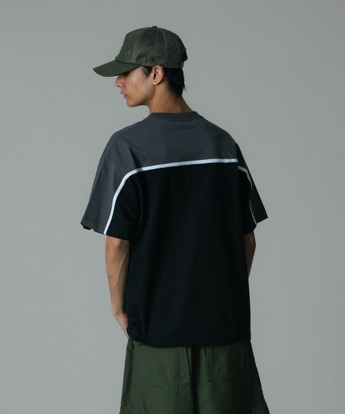 XLARGE(エクストララージ)の「COLOR SCHEME S/S TEE(Tシャツ/カットソー・メンズ・ブラック/グリーン/ネイビー・XL/L/M/S)」の8枚目の写真
