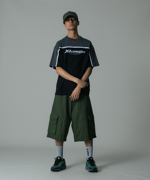 XLARGE(エクストララージ)の「COLOR SCHEME S/S TEE(Tシャツ/カットソー・メンズ・ブラック/グリーン/ネイビー・XL/L/M/S)」の9枚目の写真