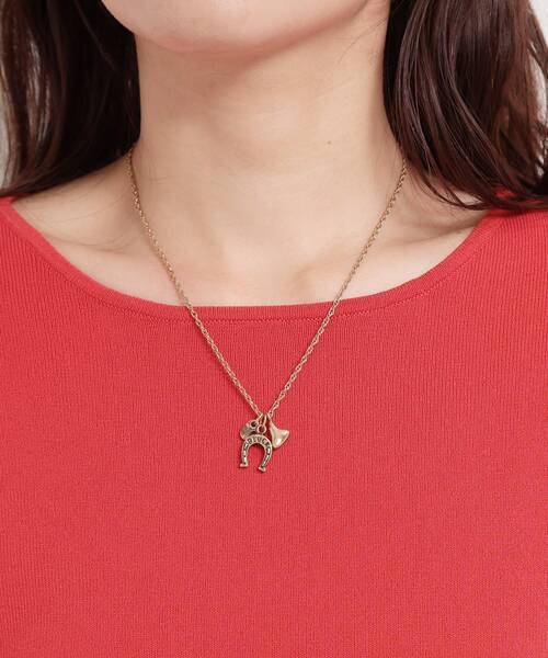 THE SHOP TK (ザ ショップ ティーケー )の「ひづめアンティーク風ネックレス(ネックレス・レディース・ゴールド/シルバー・00)」の3枚目の写真