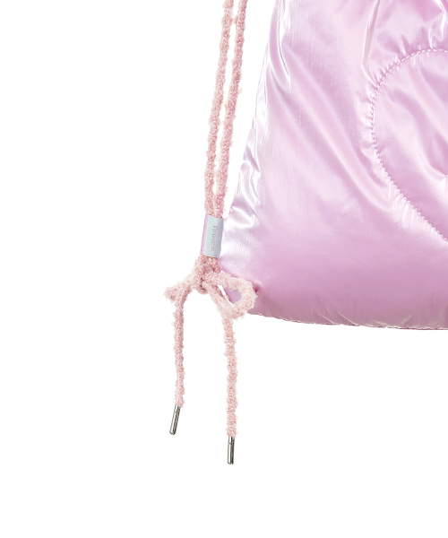 FENNEC(フェネック)の「HEART STRING BAG - PINK(バックパック/リュック・レディース・その他・FREE)」の3枚目の写真