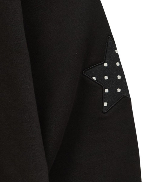 WaiKei（ワイケイ）の「セットアップ着用可能【UNISEX】Wai Kei／アップリケドットジップ（パーカー・レディース・ベージュ/ブラック・LARGE/MEDIUM）」の21枚目の写真