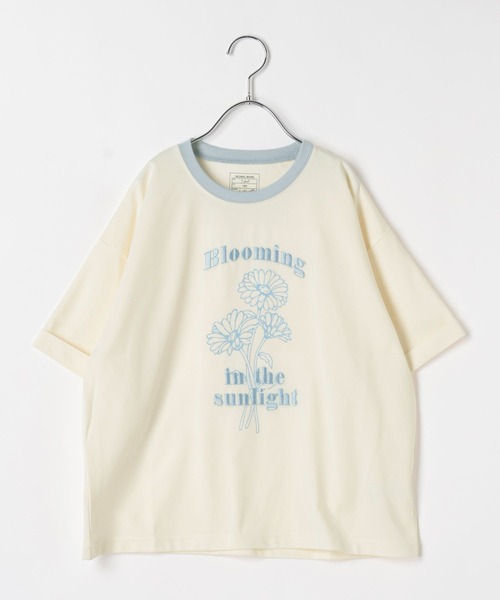 GLOBAL WORK（グローバルワーク）の「ヘビロッTEEワイドモチーフ半袖T/638035（Tシャツ/カットソー・キッズ・ブルー/ライトイエロー/グリーン系その他6/ブラック/ホワイト/ホワイト系その他/ダークグレー/グレー系その他3・150cm/140cm/160cm/130cm）」の8枚目の写真