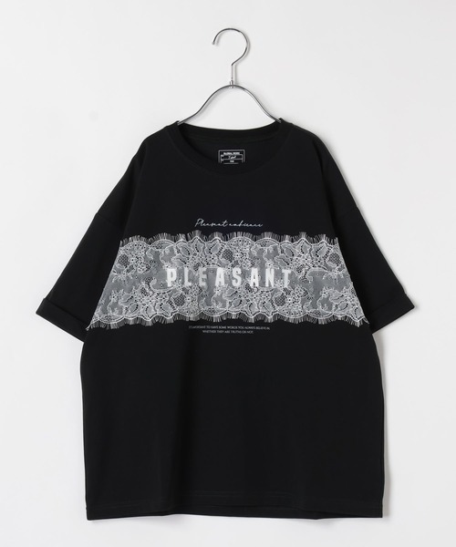 GLOBAL WORK（グローバルワーク）の「ヘビロッTEEワイドモチーフ半袖T/638035（Tシャツ/カットソー・キッズ・ブルー/ライトイエロー/グリーン系その他6/ブラック/ホワイト/ホワイト系その他/ダークグレー/グレー系その他3・150cm/140cm/160cm/130cm）」の3枚目の写真