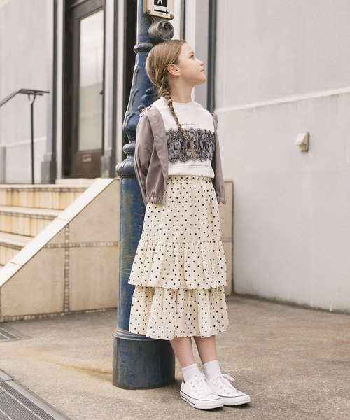 GLOBAL WORK（グローバルワーク）の「ヘビロッTEEワイドモチーフ半袖T/638035（Tシャツ/カットソー・キッズ・ブルー/ライトイエロー/グリーン系その他6/ブラック/ホワイト/ホワイト系その他/ダークグレー/グレー系その他3・150cm/140cm/160cm/130cm）」の9枚目の写真