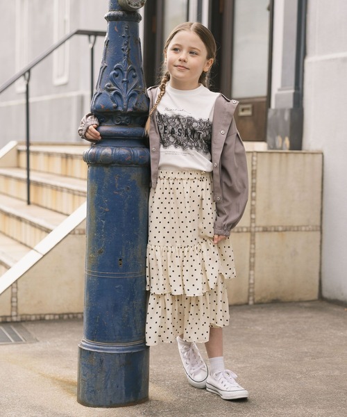 GLOBAL WORK（グローバルワーク）の「ヘビロッTEEワイドモチーフ半袖T/638035（Tシャツ/カットソー・キッズ・ブルー/ライトイエロー/グリーン系その他6/ブラック/ホワイト/ホワイト系その他/ダークグレー/グレー系その他3・150cm/140cm/160cm/130cm）」の11枚目の写真