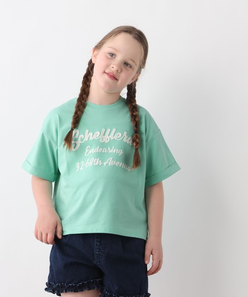 GLOBAL WORK（グローバルワーク）の「ヘビロッTEEワイドモチーフ半袖T/638035（Tシャツ/カットソー・キッズ・ブルー/ライトイエロー/グリーン系その他6/ブラック/ホワイト/ホワイト系その他/ダークグレー/グレー系その他3・150cm/140cm/160cm/130cm）」の21枚目の写真