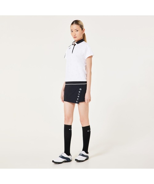 OAKLEY(オークリー)の「オークリー ELEVATE INSPRING CULOTTE 2.0 ラップキュロット/ゴルフ/レディース/UPF50+/WOMEN/OAKLEY(その他パンツ・レディース・ホワイト/ブラック・M/S/XS)」の14枚目の写真