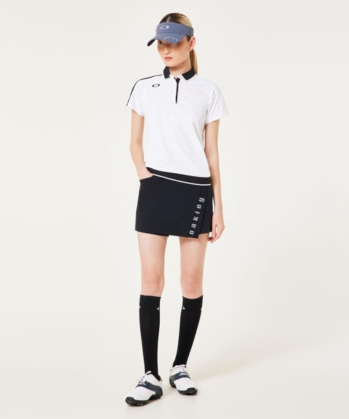 OAKLEY(オークリー)の「オークリー ELEVATE INSPRING CULOTTE 2.0 ラップキュロット/ゴルフ/レディース/UPF50+/WOMEN/OAKLEY(その他パンツ・レディース・ホワイト/ブラック・M/S/XS)」の16枚目の写真