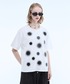 seyto（セイト）の「Gradation lame dot print graphic tee / グラデーションラメドットプリントグラフィックTシャツ（Tシャツ/カットソー・1）」