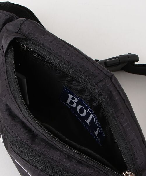 BOTT（ボット）の「BOTT / ボット：Ripstop Waist Bag：BOTT-25AW-75[WAX]（ショルダーバッグ・メンズ・ブラック・FREE）」の4枚目の写真