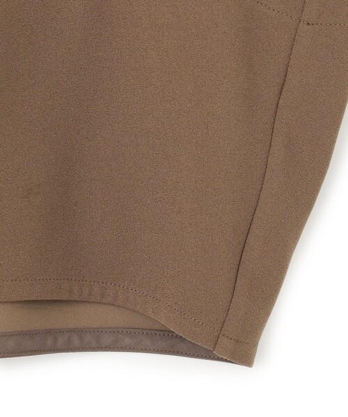 uncrave(アンクレイヴ)の「ジョーゼットダブルジャージー トップス(シャツ/ブラウス・レディース・ブルー系/ベージュ系/ホワイト系/ブラック系・F)」の9枚目の写真
