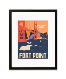 GREENROOM（グリーンルーム）の「【DANIELLA MANINI / ダニエラ・マニーニ】FORT POINT（ポスター/アート）」