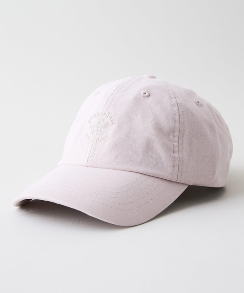 BEVERLY HILLS POLO CLUB(ビバリーヒルズポロクラブ)の「【BEVERLY HILLS POLO CLUB/ビバリーヒルズポロクラブ】【夏でも蒸れずに涼しい】オックス ローキャップ 通気性抜群 綿100% ワンポイント刺繍(キャップ・メンズ・ブラック/ネイビー/ベージュ/スモークピンク・FREE)」の4枚目の写真