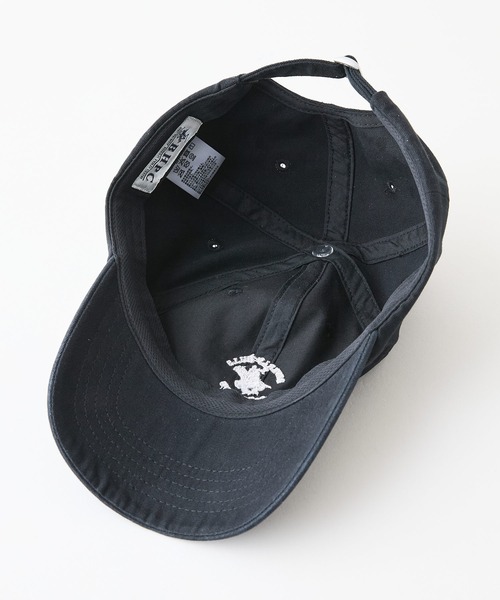 BEVERLY HILLS POLO CLUB(ビバリーヒルズポロクラブ)の「【BEVERLY HILLS POLO CLUB/ビバリーヒルズポロクラブ】【夏でも蒸れずに涼しい】オックス ローキャップ 通気性抜群 綿100% ワンポイント刺繍(キャップ・メンズ・ブラック/ネイビー/ベージュ/スモークピンク・FREE)」の11枚目の写真