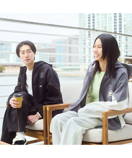 PUMA(プーマ)の「PUMA プーマ ユニセックス NEKO-san MX キング フーディ(パーカー・メンズ・ブラック/ダークグレー・MEDIUM/LARGE/SMALL/XX-LARGE/X-LARGE)」の12枚目の写真