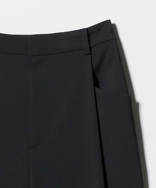 BEAUTY&YOUTH UNITED ARROWS(ビューティーアンドユースユナイテッドアローズ)の「ポリエステルブレンド バックゴム ワイドパンツ ウォッシャブル(その他パンツ・レディース・ベージュ/ブラック/モカ/ダークグレー・M/XS/S)」の11枚目の写真