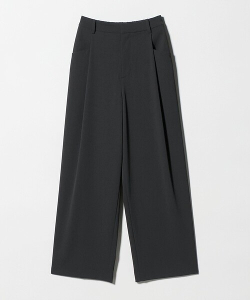 BEAUTY&YOUTH UNITED ARROWS(ビューティーアンドユースユナイテッドアローズ)の「ポリエステルブレンド バックゴム ワイドパンツ ウォッシャブル(その他パンツ・レディース・ベージュ/ブラック/モカ/ダークグレー・M/XS/S)」の14枚目の写真