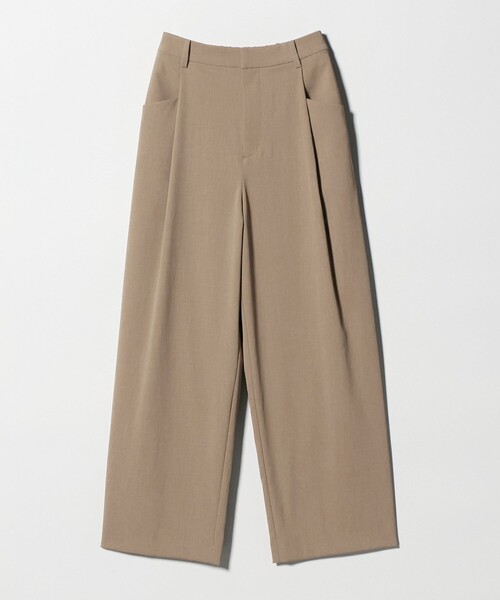 BEAUTY&YOUTH UNITED ARROWS(ビューティーアンドユースユナイテッドアローズ)の「ポリエステルブレンド バックゴム ワイドパンツ ウォッシャブル(その他パンツ・レディース・ベージュ/ブラック/モカ/ダークグレー・M/XS/S)」の18枚目の写真
