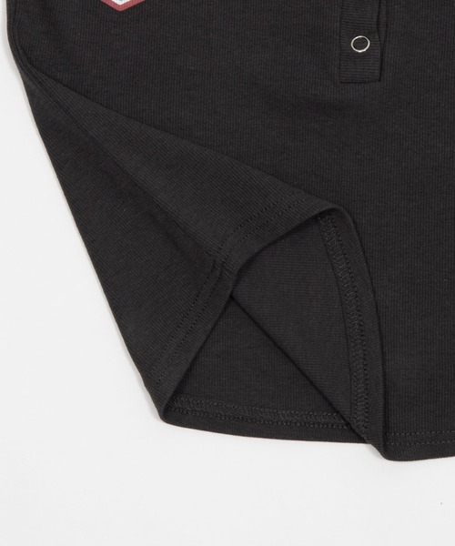 dispark（ディスパーク）の「DISPARK/【26年春新作】ヘンリーネックロゴトップ（Tシャツ/カットソー・レディース・ブラック/チャコール・FREE）」の17枚目の写真