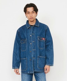 Dickies（ディッキーズ）の「Dickies/ディッキーズ カイハラデニム｜チョアコート/デニムジャケット（デニムジャケット）」