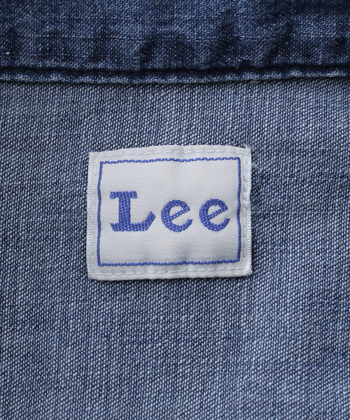 Lee（リー）の「【WEB＋一部店舗限定】Lee / リー BUTTONDOWN SHIRTS（シャツ/ブラウス・レディース・ブルー・MEDIUM/LARGE）」の6枚目の写真